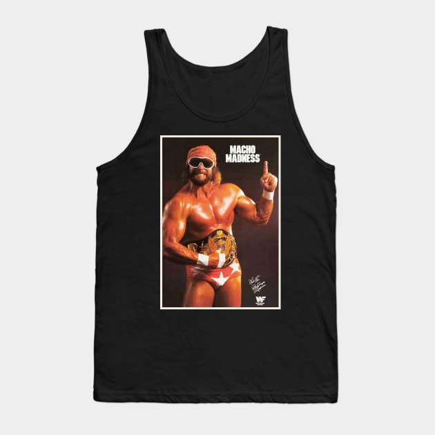 MACHO! Tank Top by SUPER BOOM TO THE LEGENDS